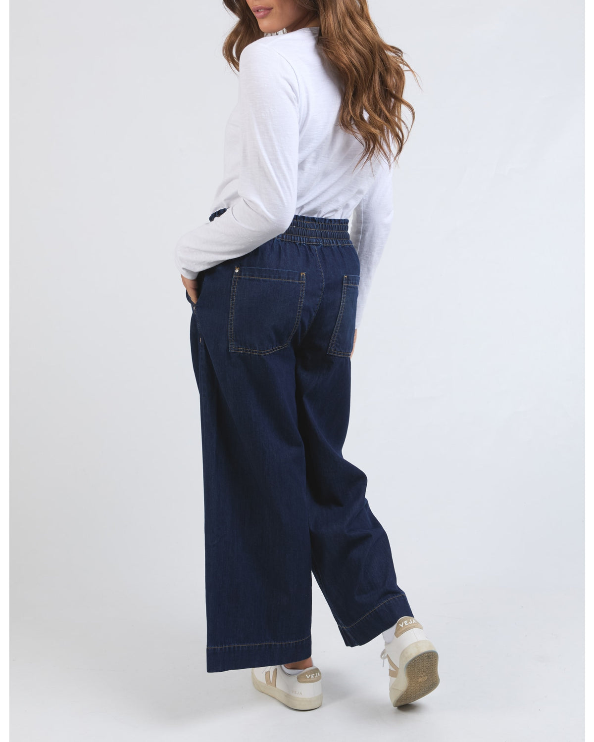 Elm - Greta Wide Leg Pant - Denim