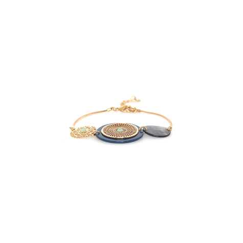 Franck Herval - GISELE 3 disc adjustable bracelet