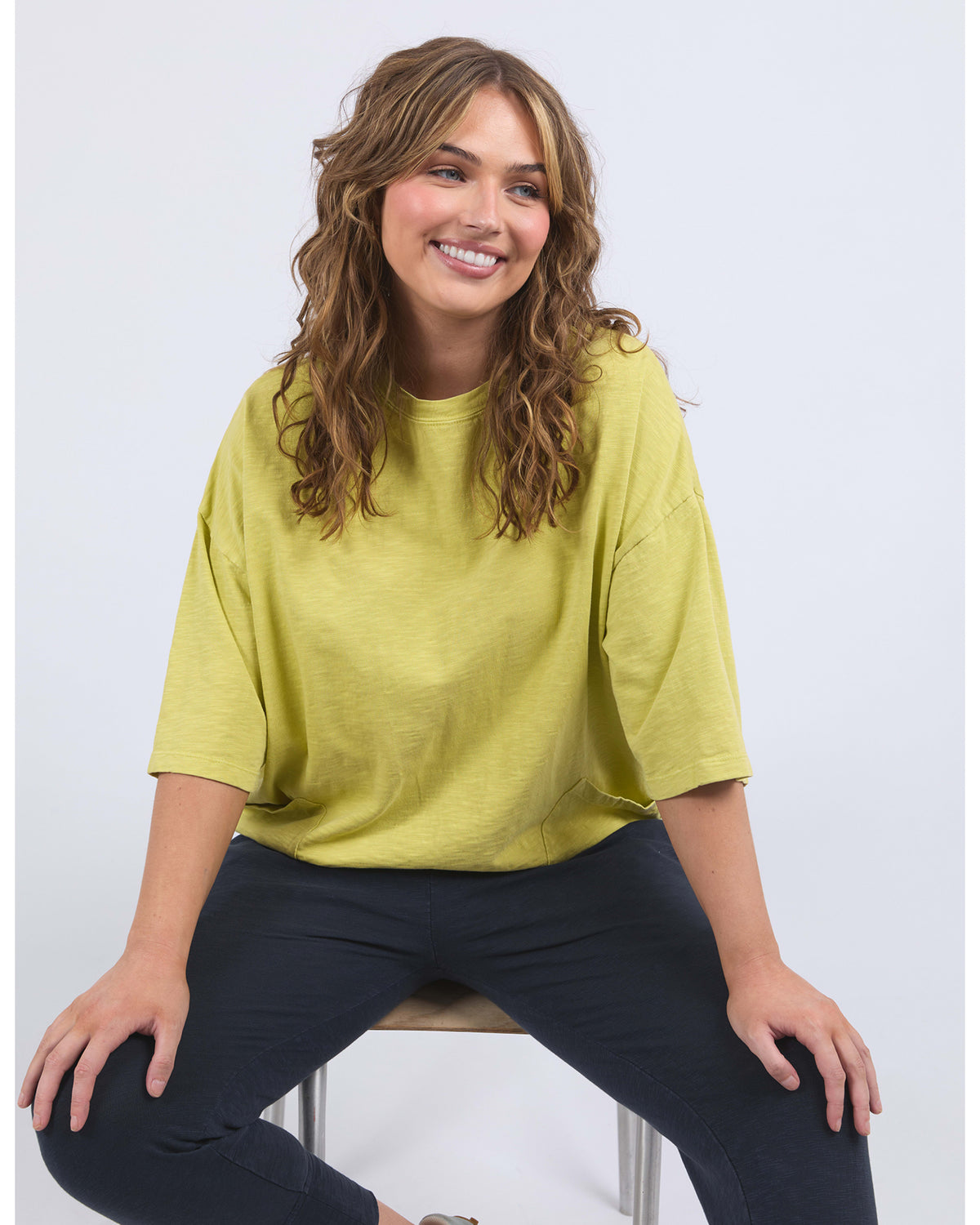 Elm - Mazie Sweat - Lime