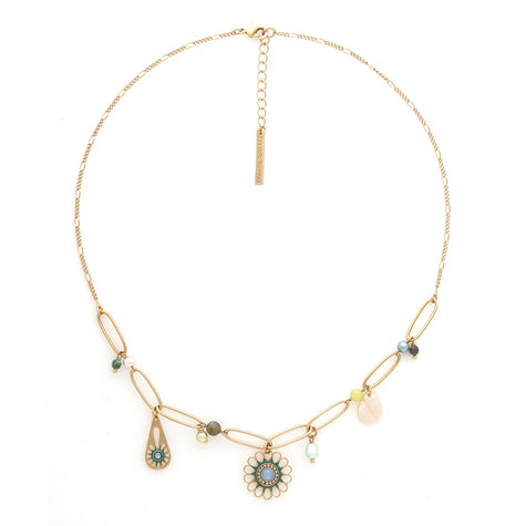 Franck Herval - ZELIE multi-dangles necklace