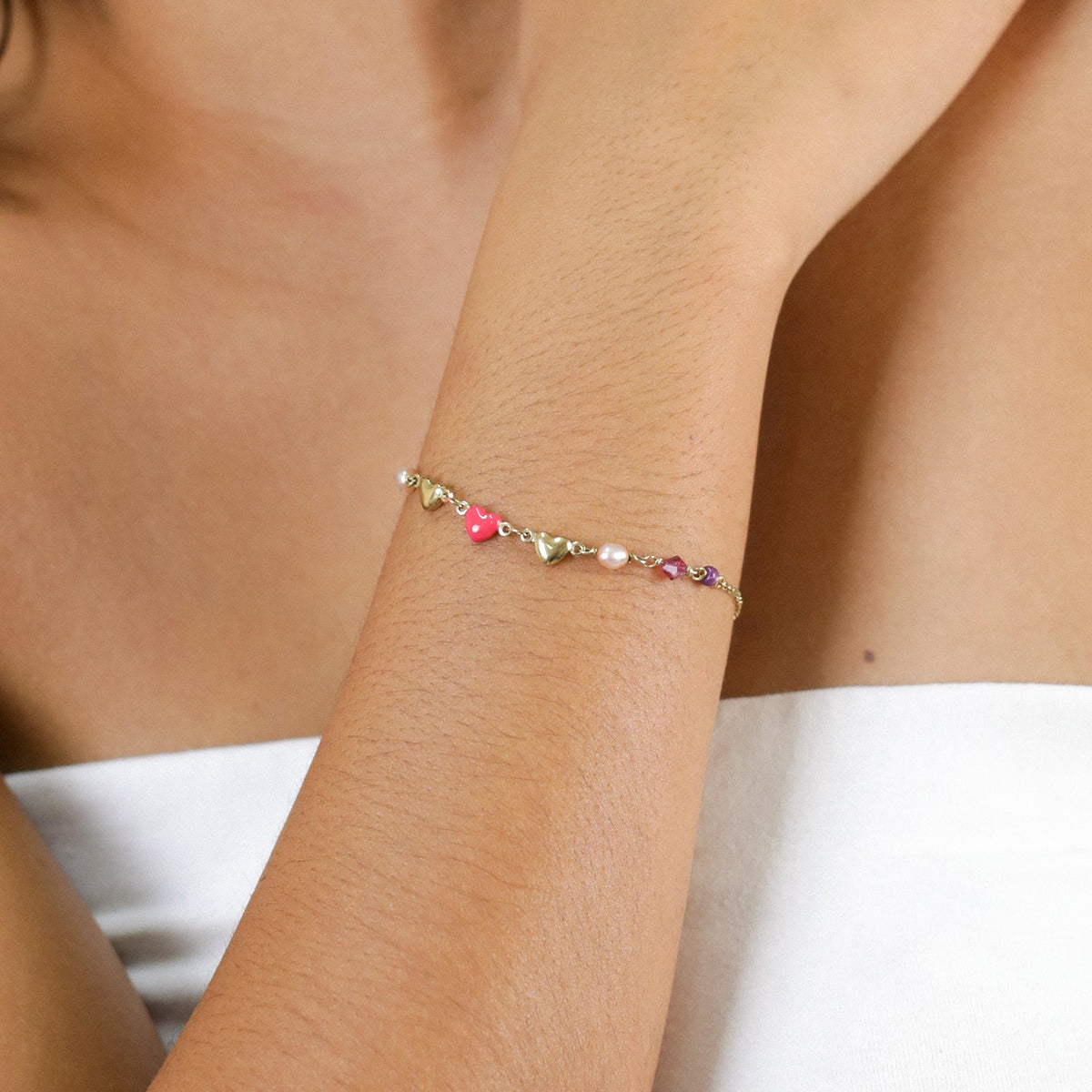 Franck Herval - ESMEE simple heart bracelet