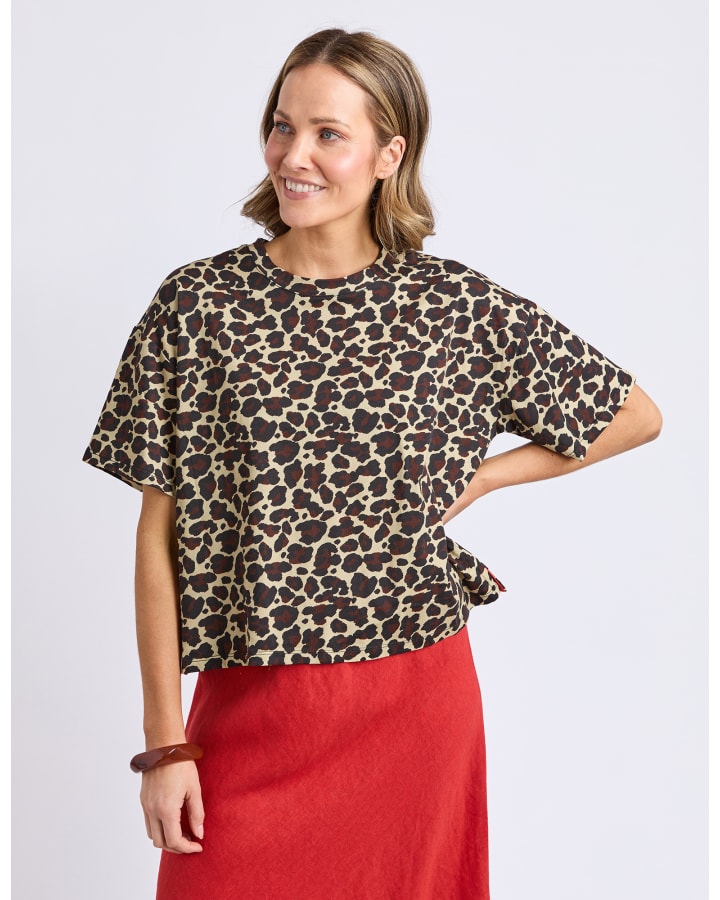 Elm - Animal Tee - Leopard