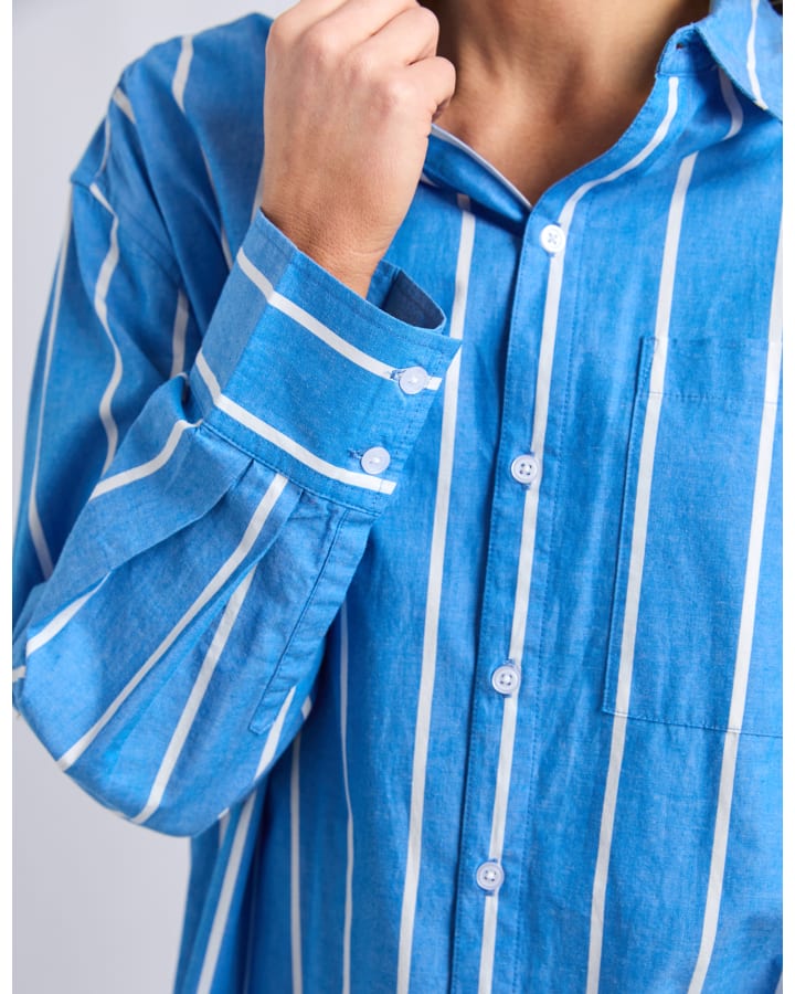 Elm - Mia Striped Shirt - Royal Blue