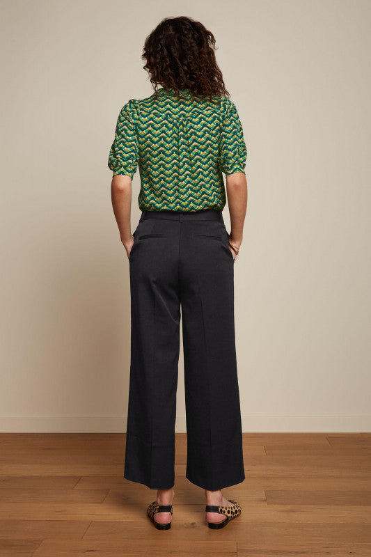King Louie - Carina Blouse- Brazza Green