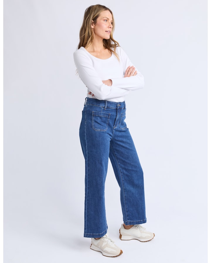 Elm - Alyssa Front Pocket Jean  - Denim