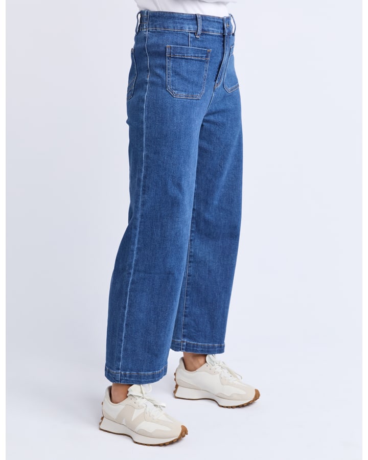Elm - Alyssa Front Pocket Jean  - Denim