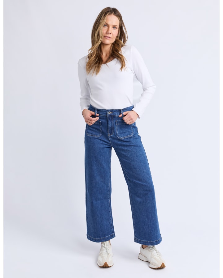 Elm - Alyssa Front Pocket Jean  - Denim