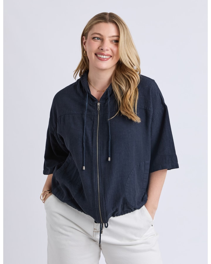 Elm - Saltair Lightweight Jacket - Navy