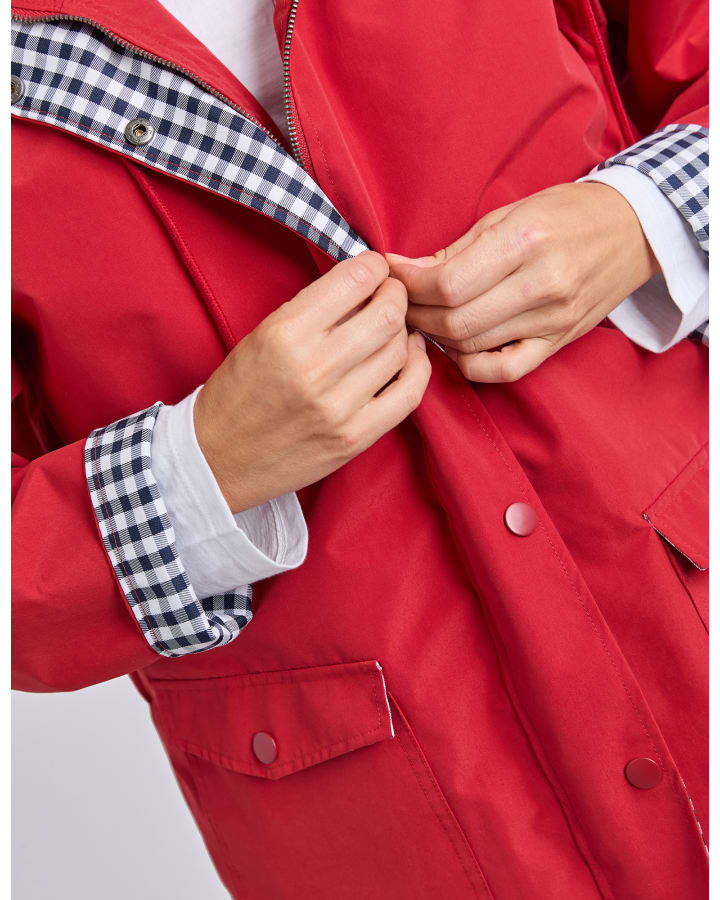 Elm - Chelsea Rain Coat Cranberry