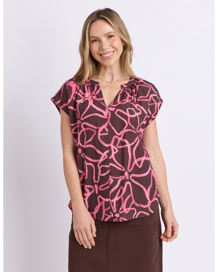 Elm - Palma Top - Chocolate