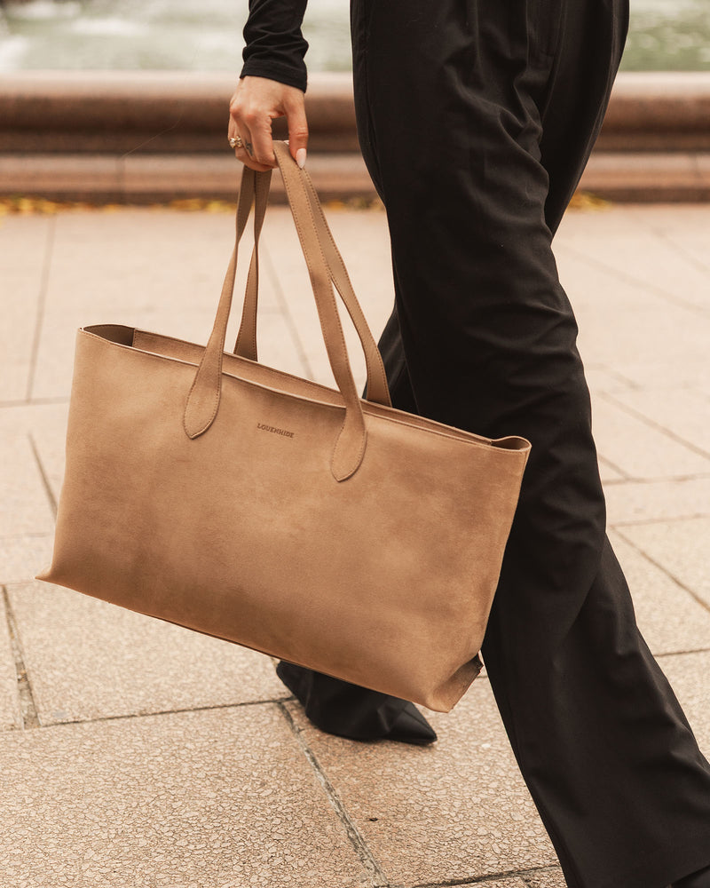 Louenhide - Elke Suedette Tote Bag - Honey
