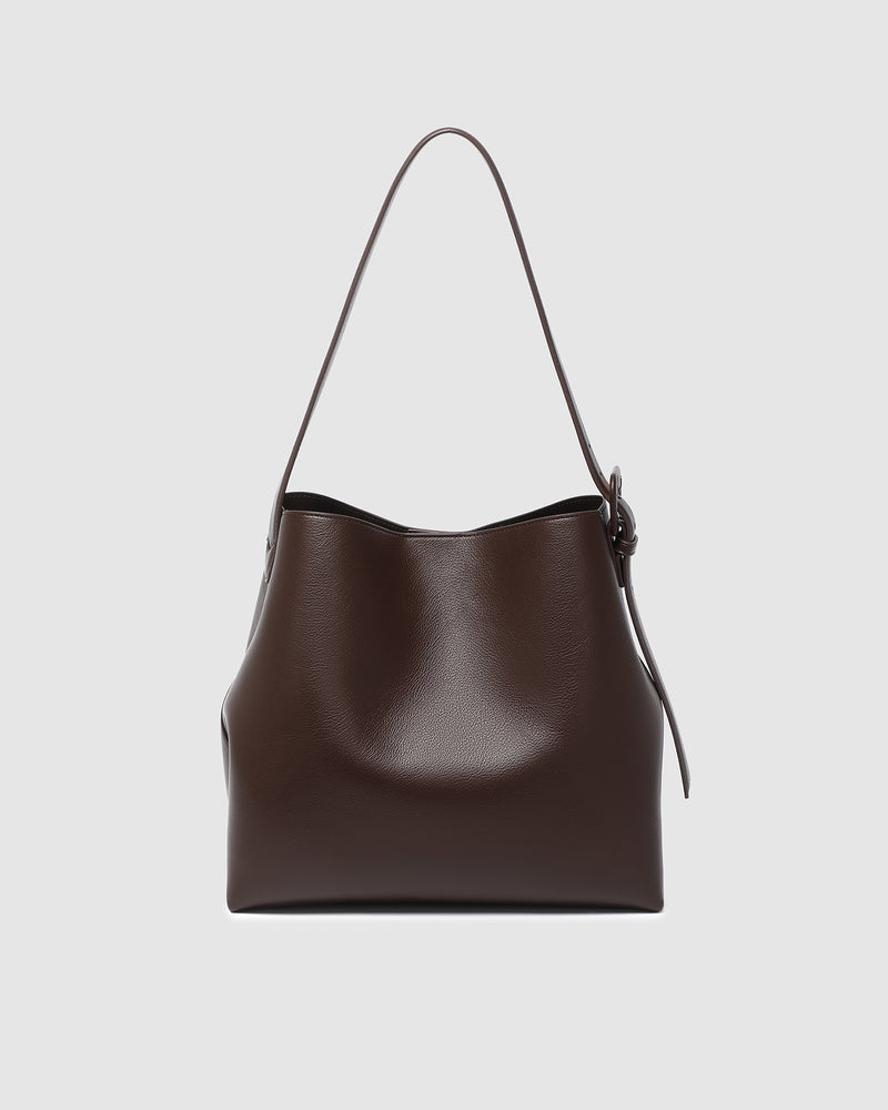 Louenhide - Peyton Shoulder Bag - Chocolate
