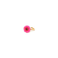 Franck Herval - RUBY gerbera ring flower - Pink