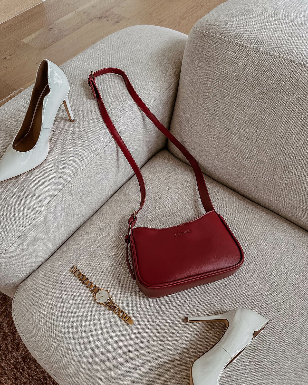 Louenhide - Ivy Shoulder Bag - Cherry