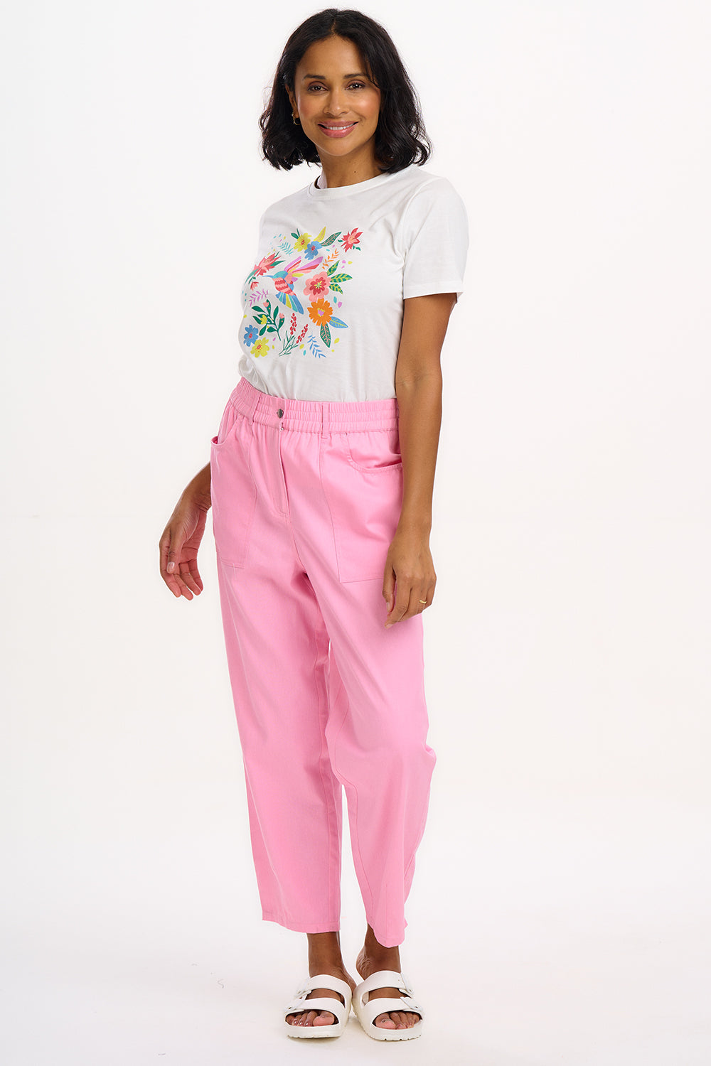 Sugarhill - Rowan Trousers - Pink, Triple Star