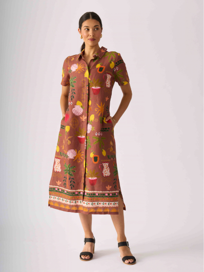 FOIL - Advanced Interaction Dress - Salsa
