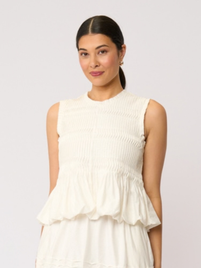 Foil  - You Compleat Me Top - White