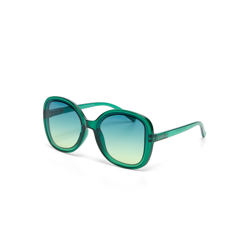 Okkia  - ANNA Sunglasses - Transparency Green