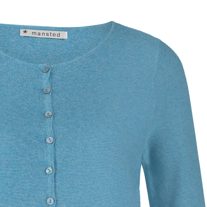 Mansted - Monsoon Eco Cardigan - Turquoise