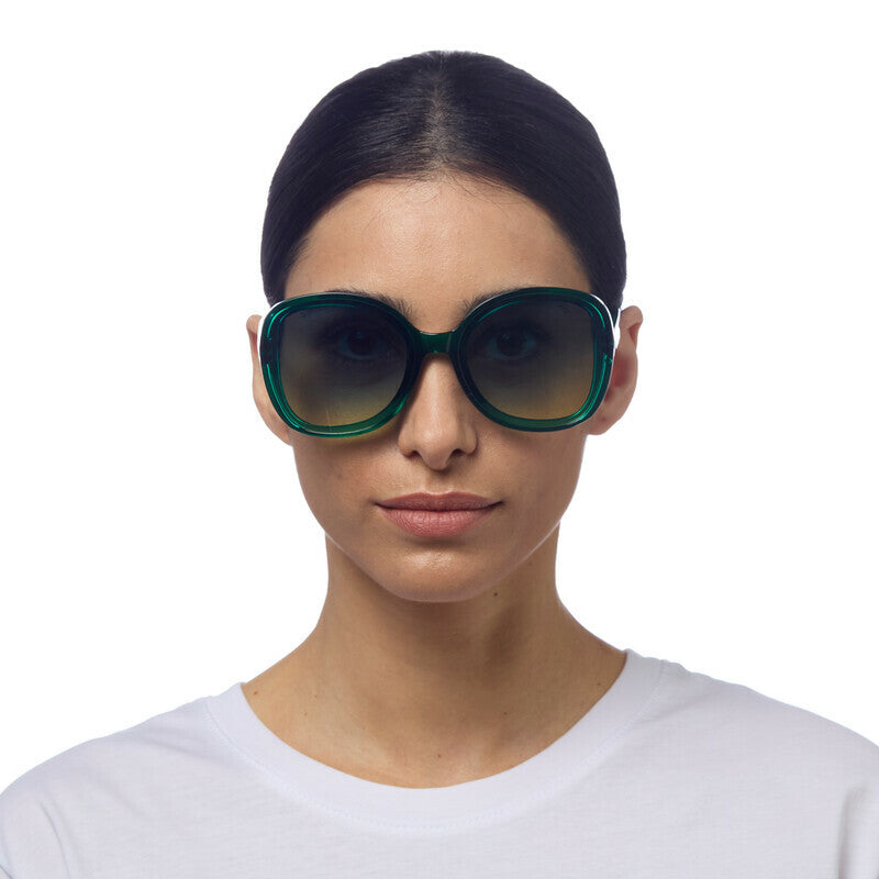 Okkia  - ANNA Sunglasses - Transparency Green