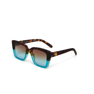 Okkia  - ELBA Sunglasses - Havana and blue