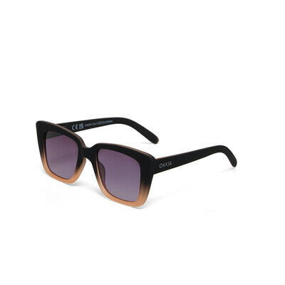 Okkia  - ELBA Sunglasses - Black Shaded Rose