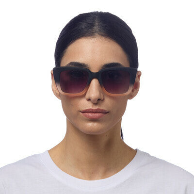 Okkia  - ELBA Sunglasses - Black Shaded Rose