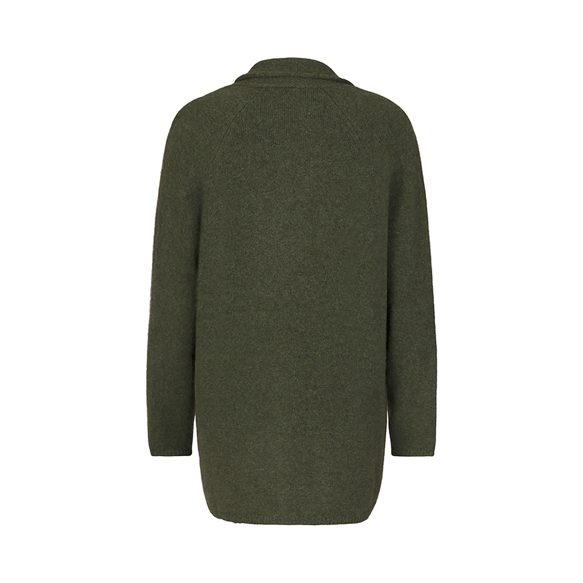 Mansted - Zonia Yak Coatigan - Cold Green