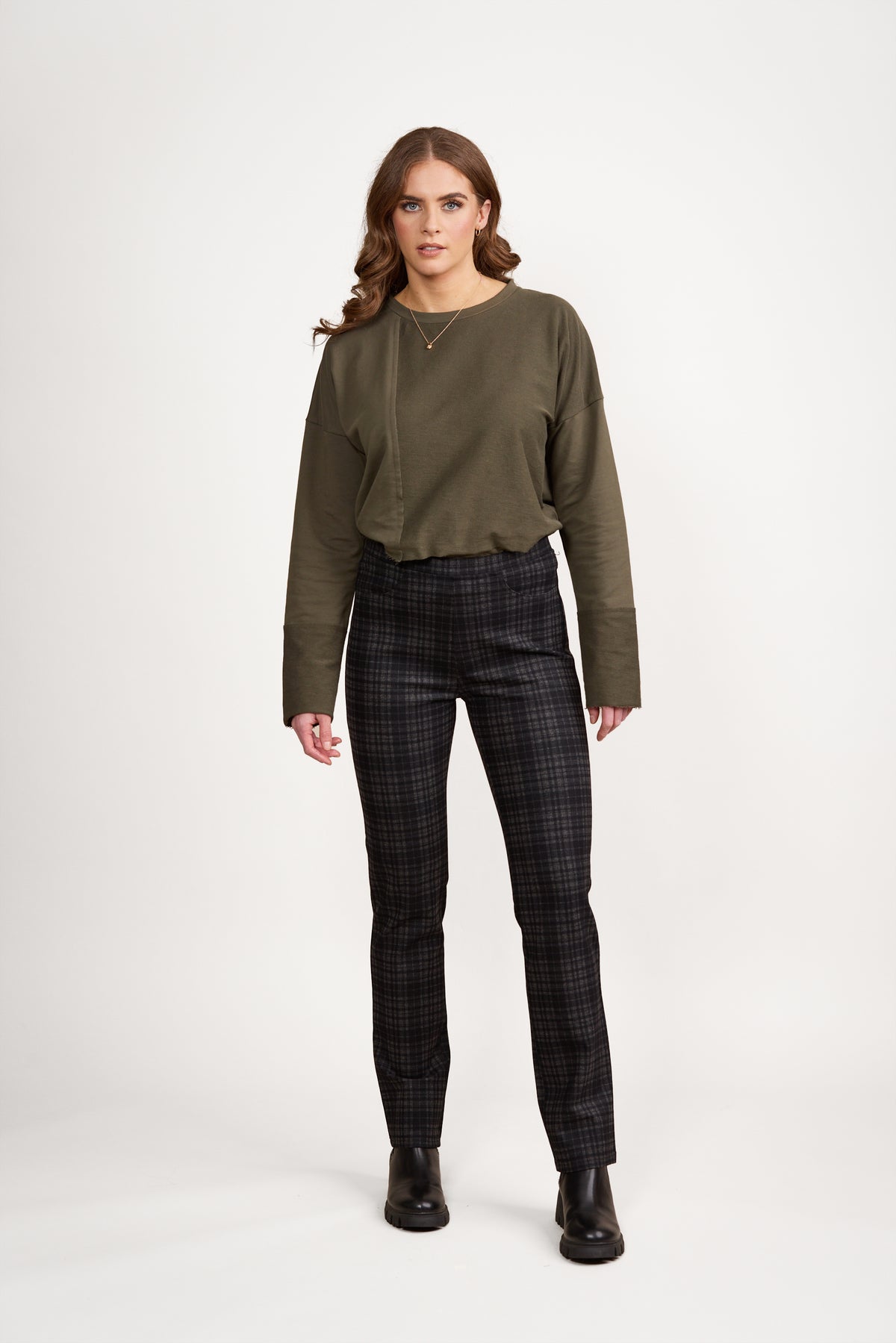 Vassalli -  Ponti Slim Leg Pant with Fly - Bennett