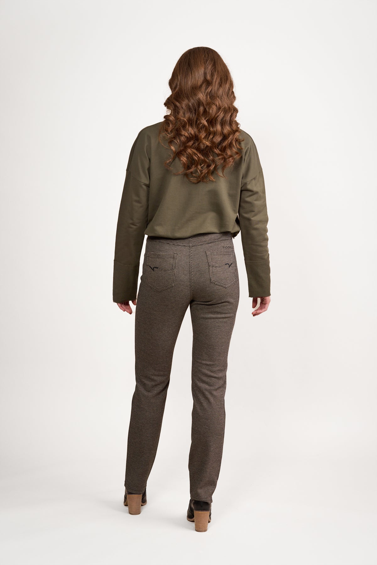 Vassalli -  Ponti Slim Leg Pant with Fly - Harlow