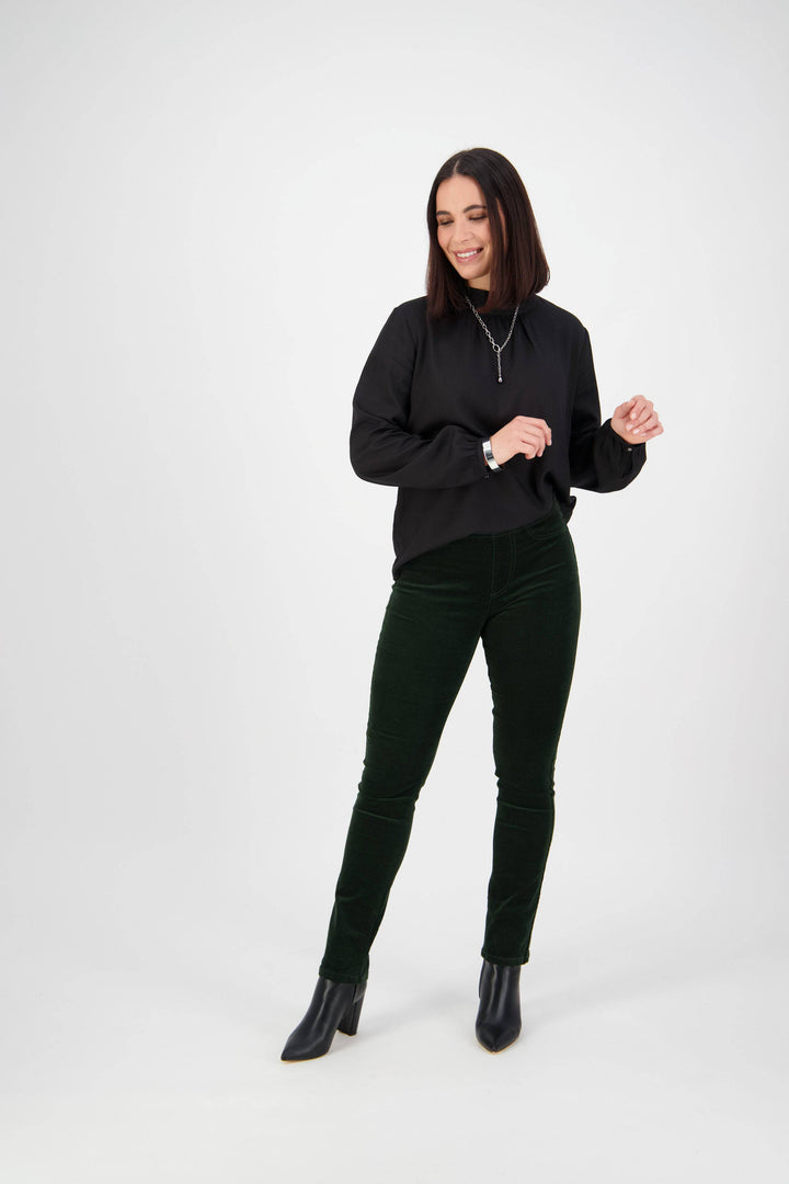 Vassalli -  Bay Cord - Pull on - Forest