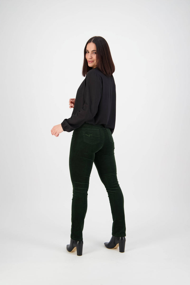 Vassalli -  Bay Cord - Pull on - Forest
