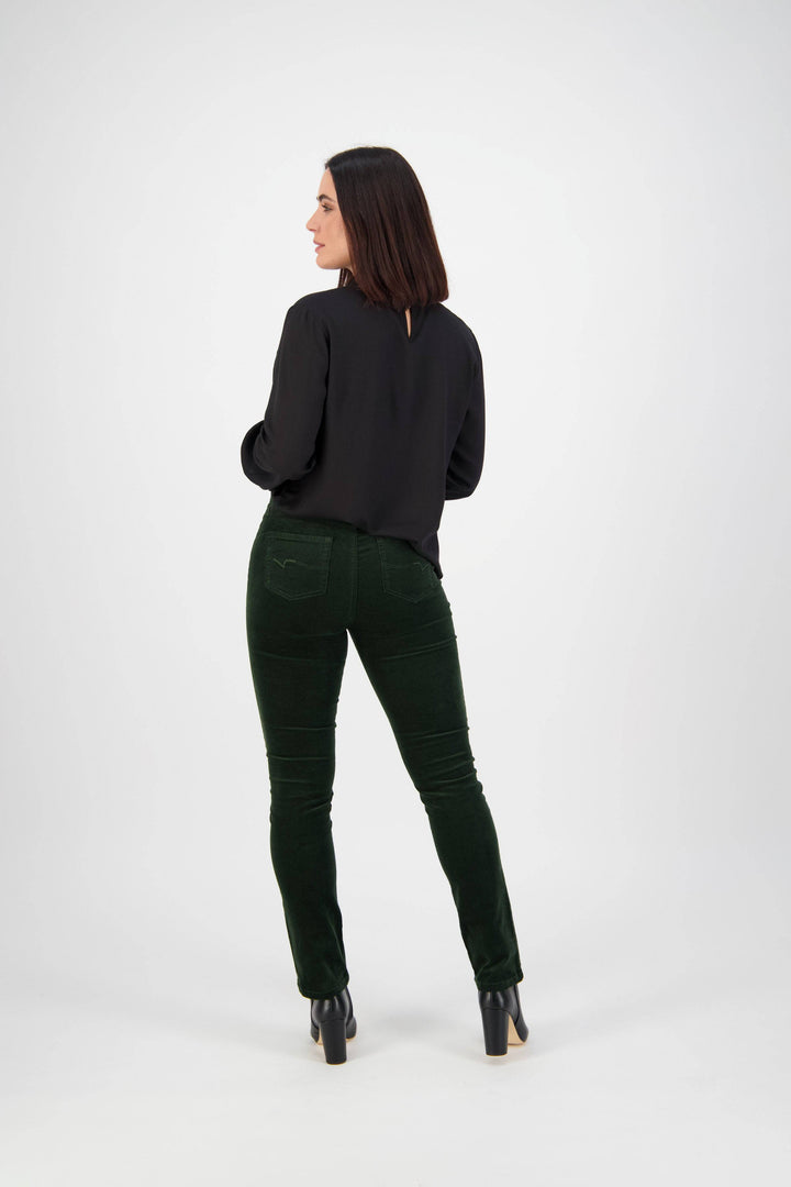 Vassalli -  Bay Cord - Pull on - Forest