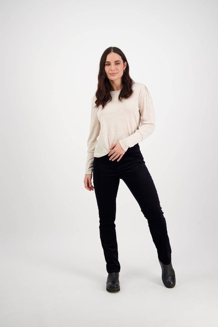 Vassalli -  Bay Cord - Pull on - Midnight