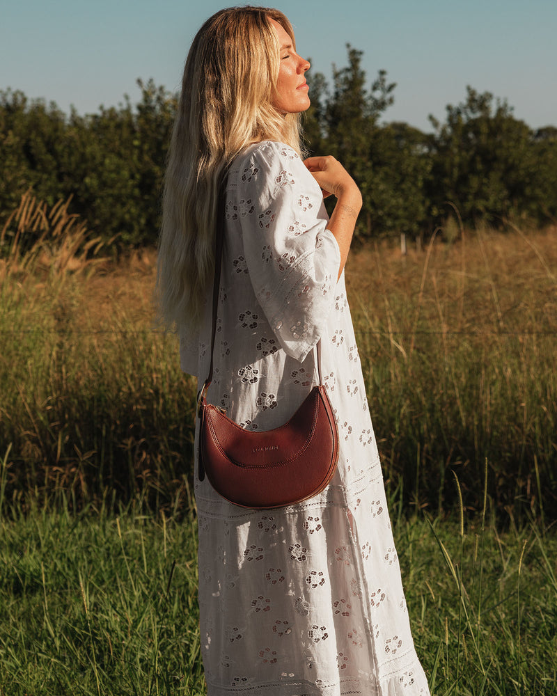 Louenhide - Lane Crossbody Bag - Burgundy