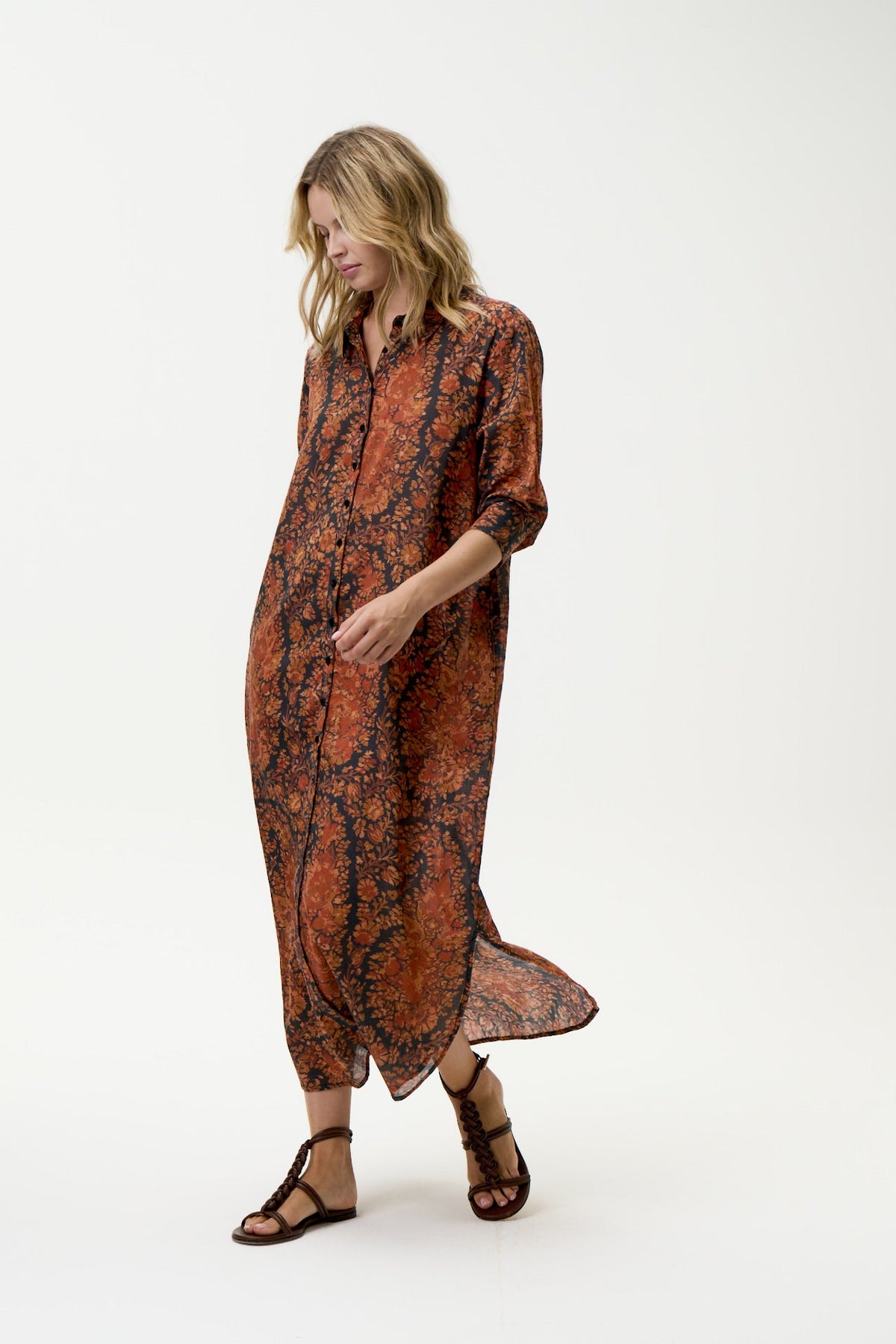 One Season - Daisy Salina Maxi Cotton - Topaz