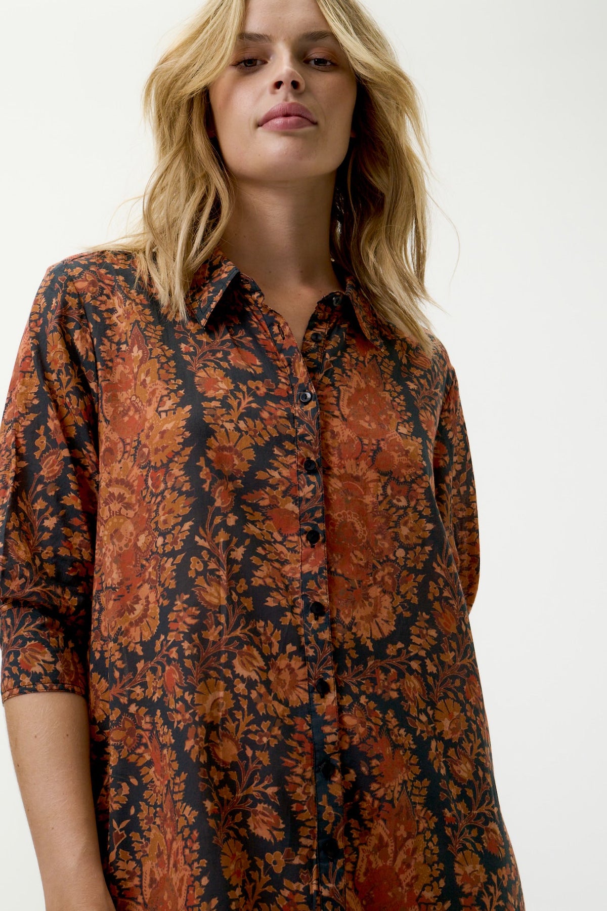 One Season - Daisy Salina Maxi Cotton - Topaz