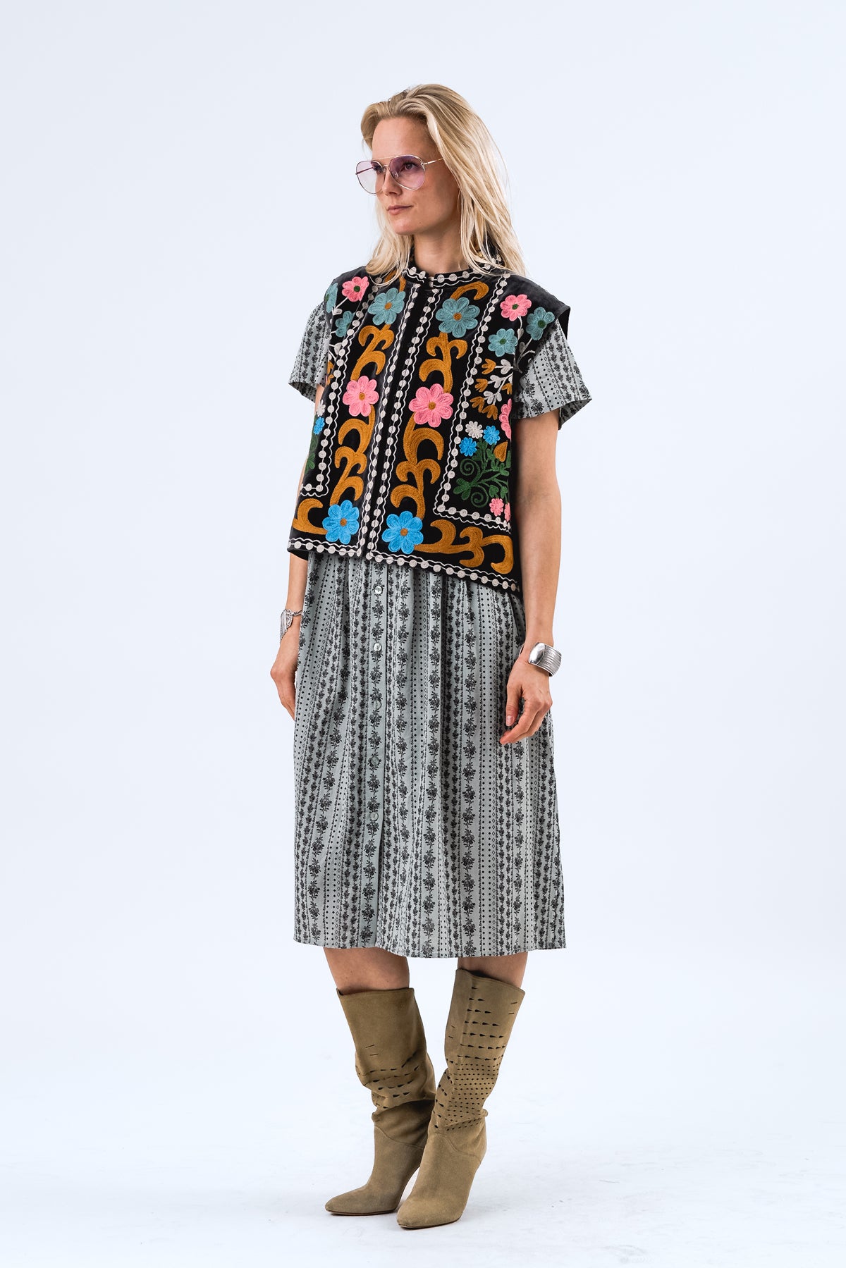 Lollys - BinLL Vest SL - Washed Black