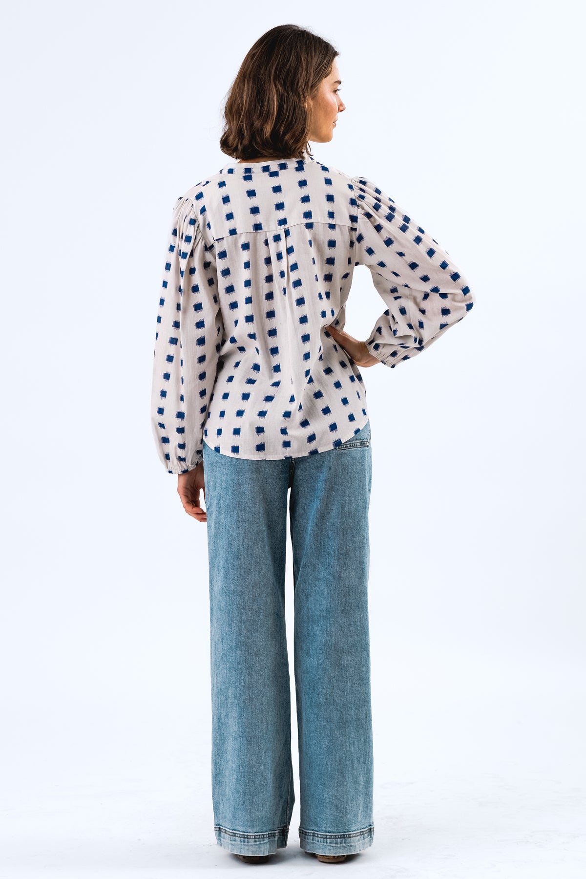Lollys - SimaLL Shirt LS - Creme