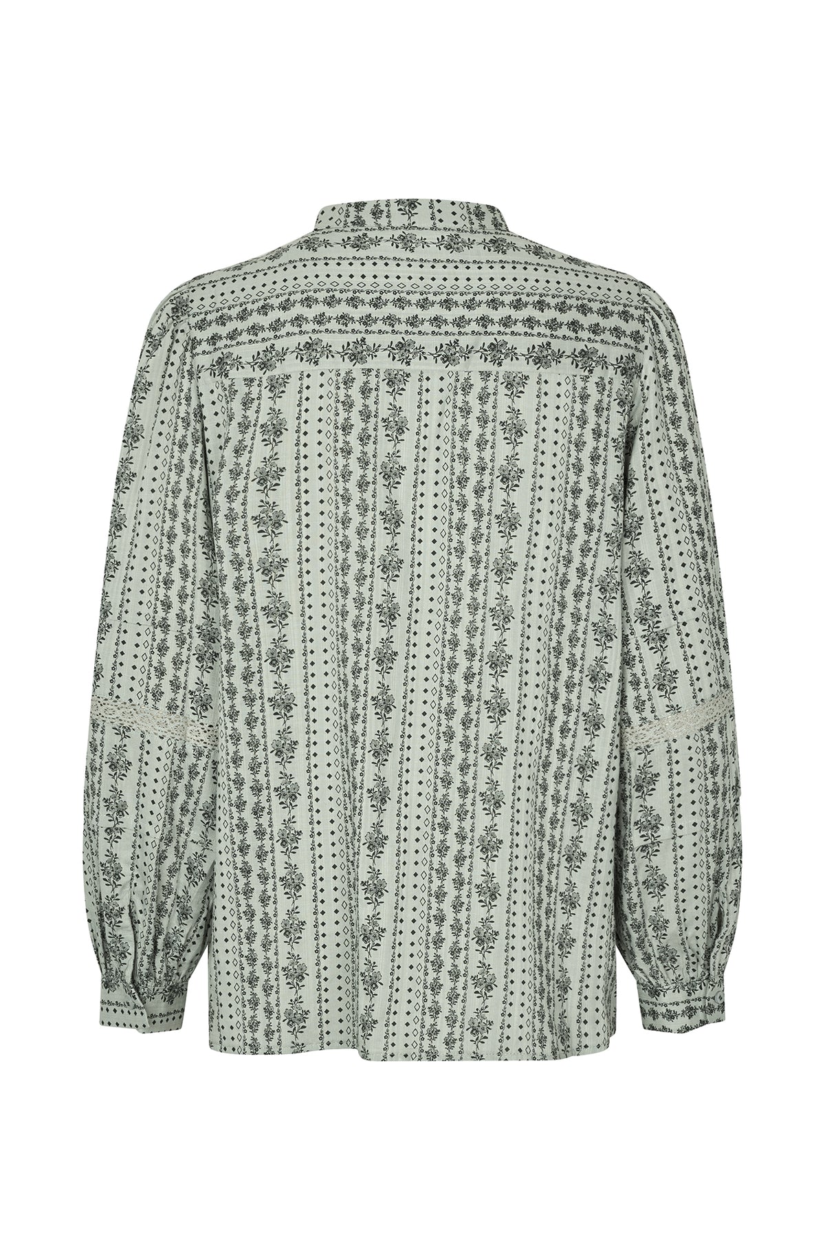 Lollys - PaulinaLL Shirt LS - Dusty Green