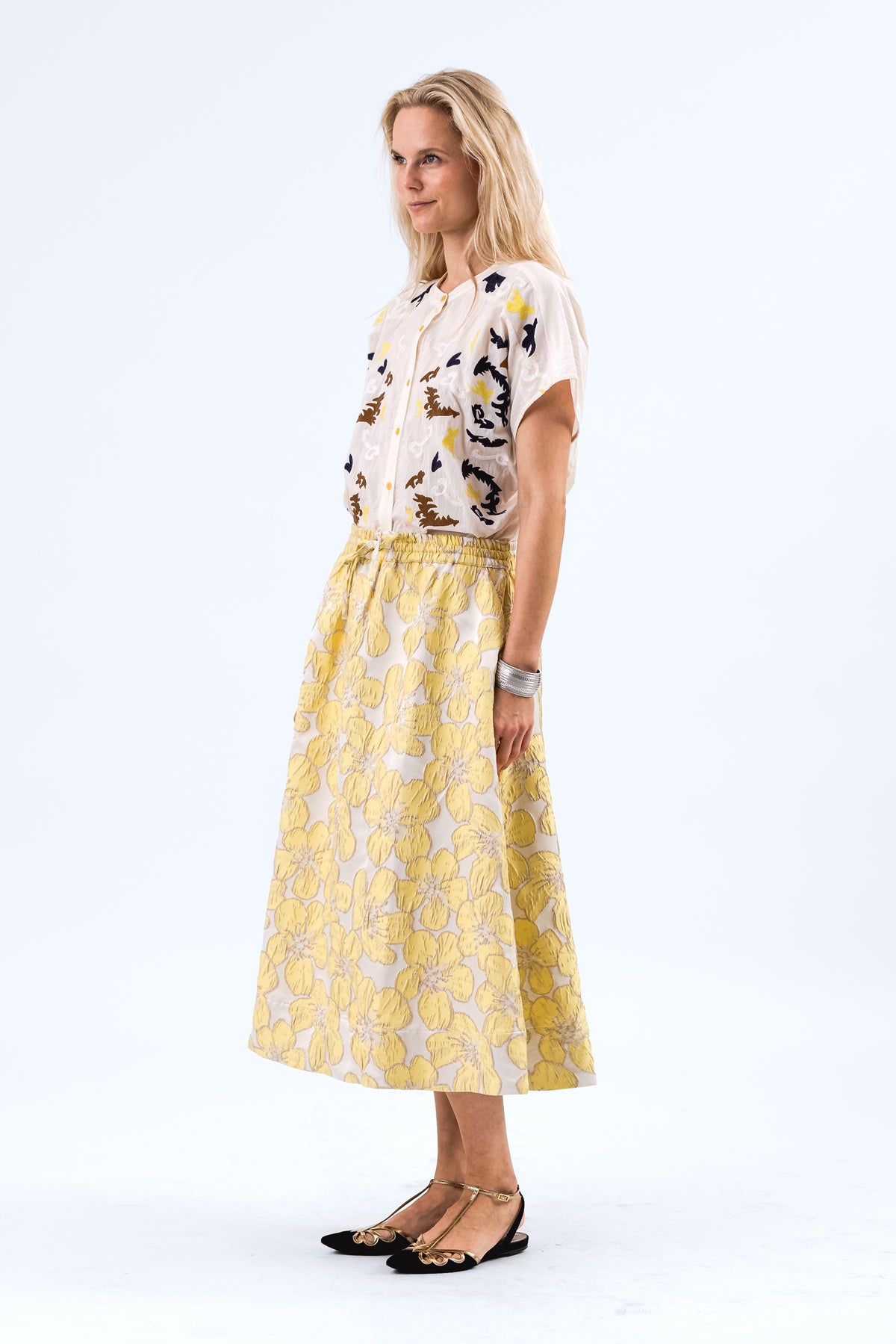 Lollys - MyaLL Shirt SS  - White