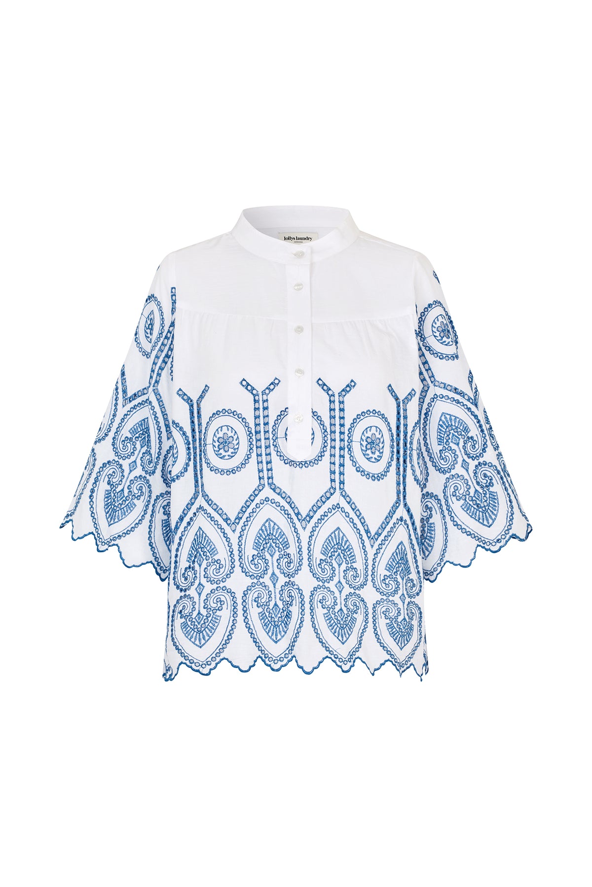 Lollys - LouiseLL Blouse SS - White