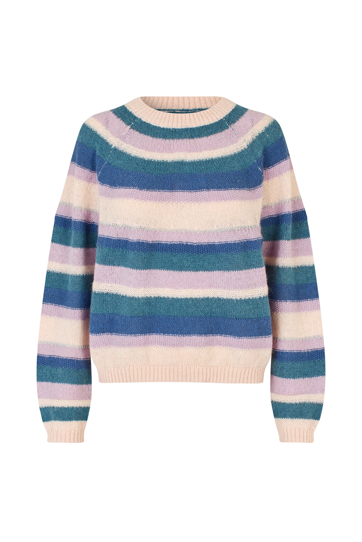 Lollys - BjorkLL Jumper Knit LS - Lavender
