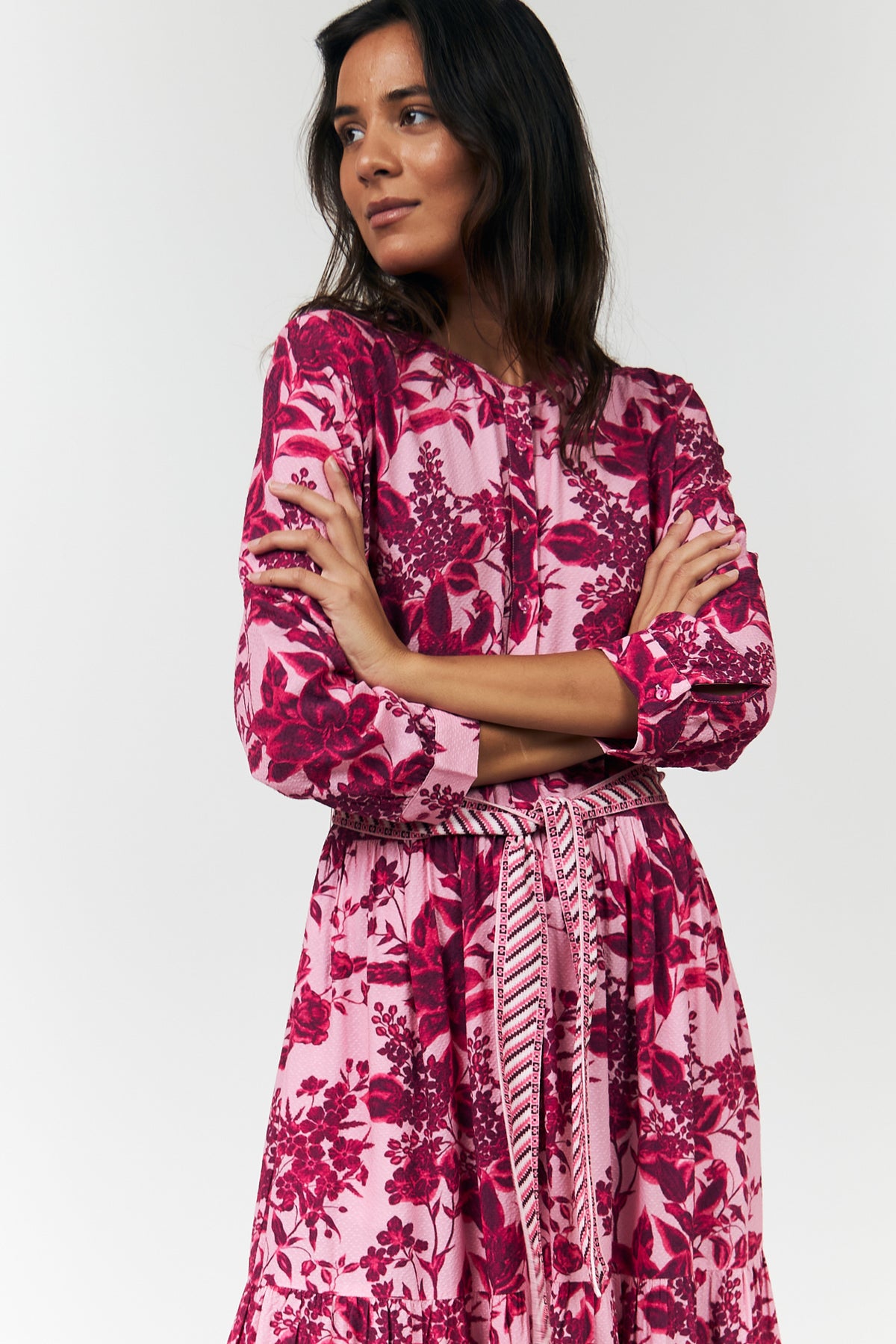 Lollys Laundry - NeeLL Maxi Dress - Pink