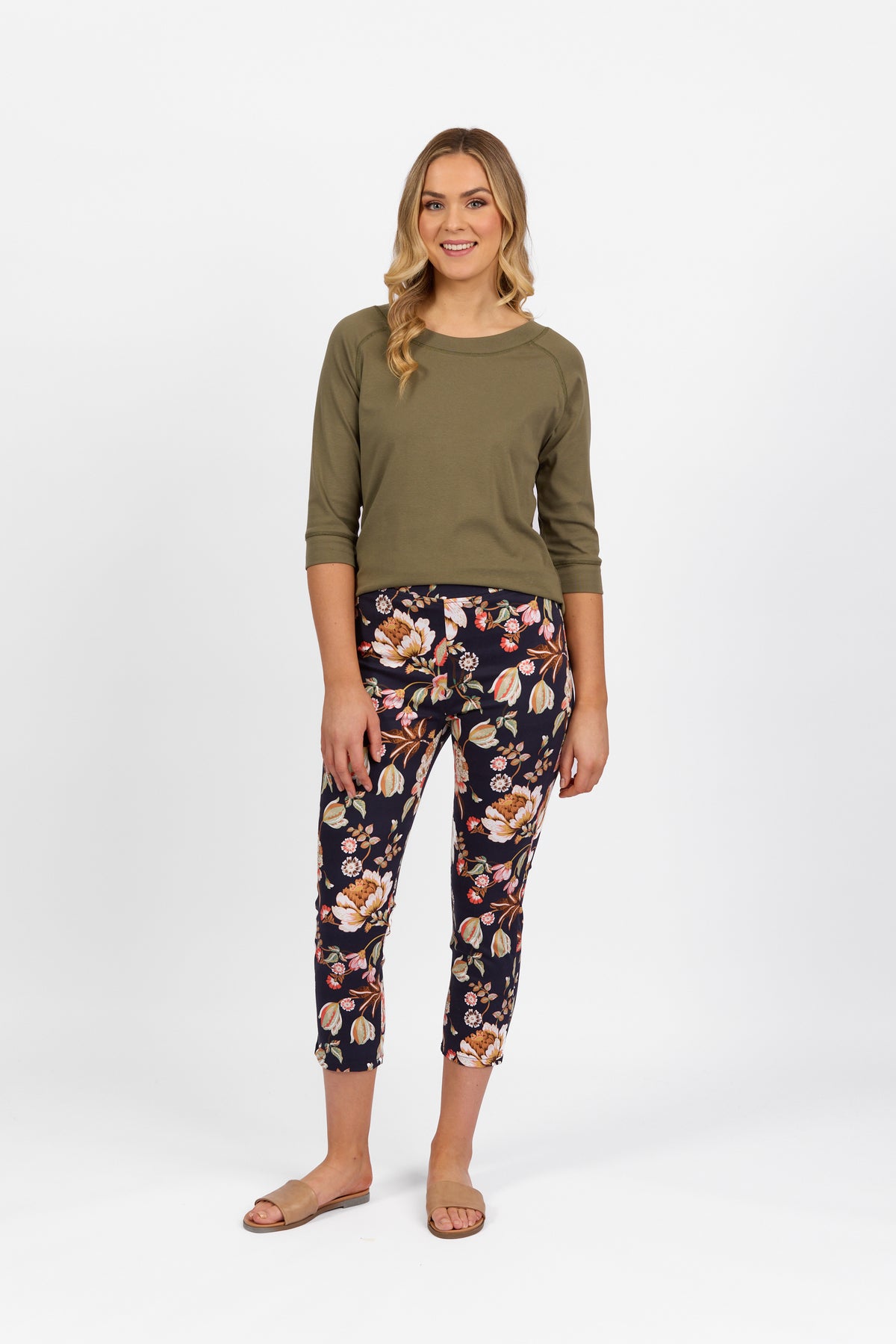 Vassalli - Skinny Leg 7/8 Pant - Freya