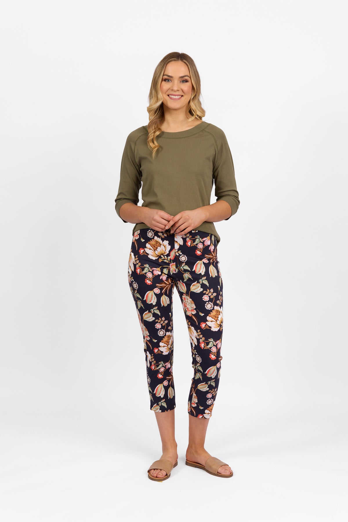 Vassalli - Skinny Leg 7/8 Pant - Freya