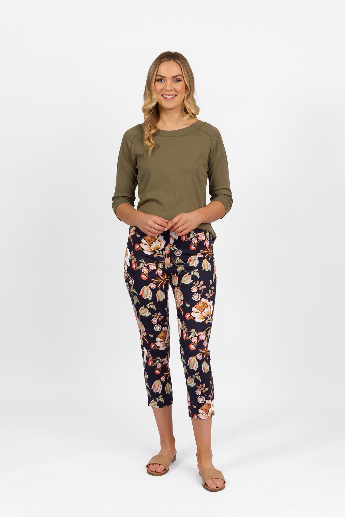 Vassalli - Skinny Leg 7/8 Pant - Freya