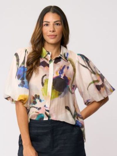 FOIL - Bubble Trouble Blouse  - Expression
