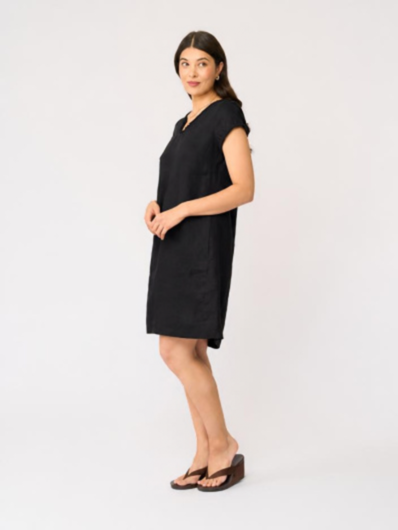 FOIL - V Festival Dress - Black
