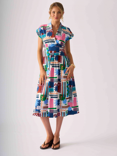 FOIL - Gifted Dress - Del Sol